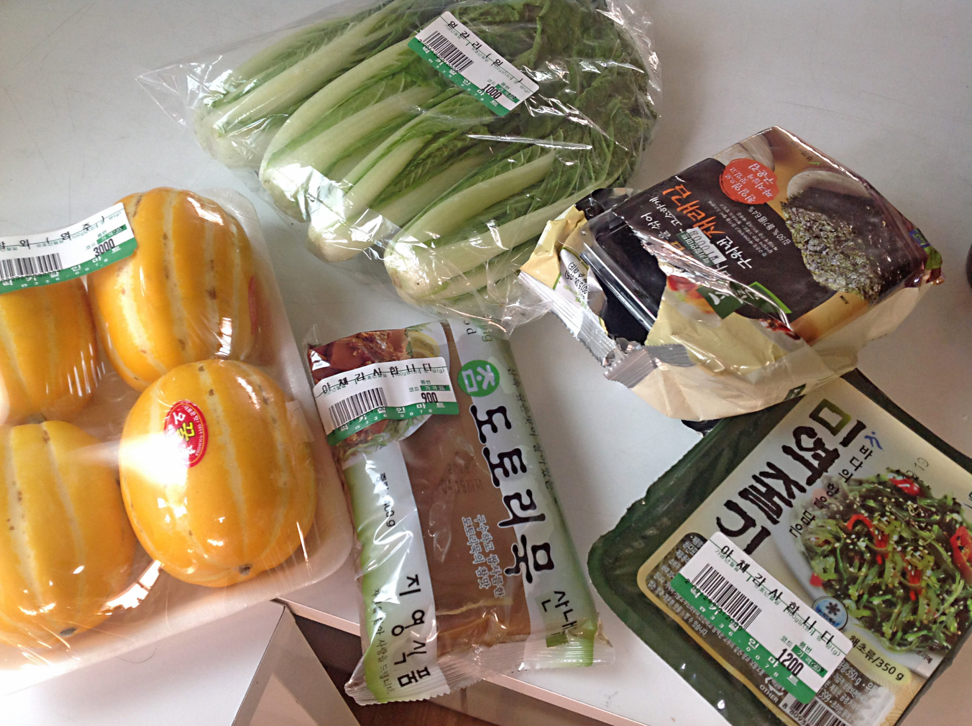 seoul, einkaufen, selbst kochen, koreanisches essen