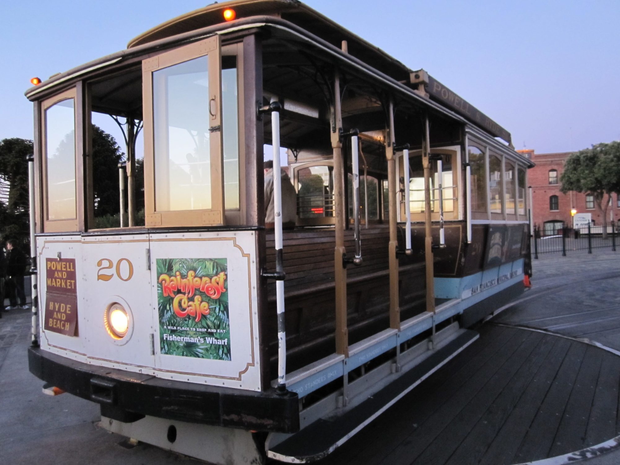 san francisco cable car