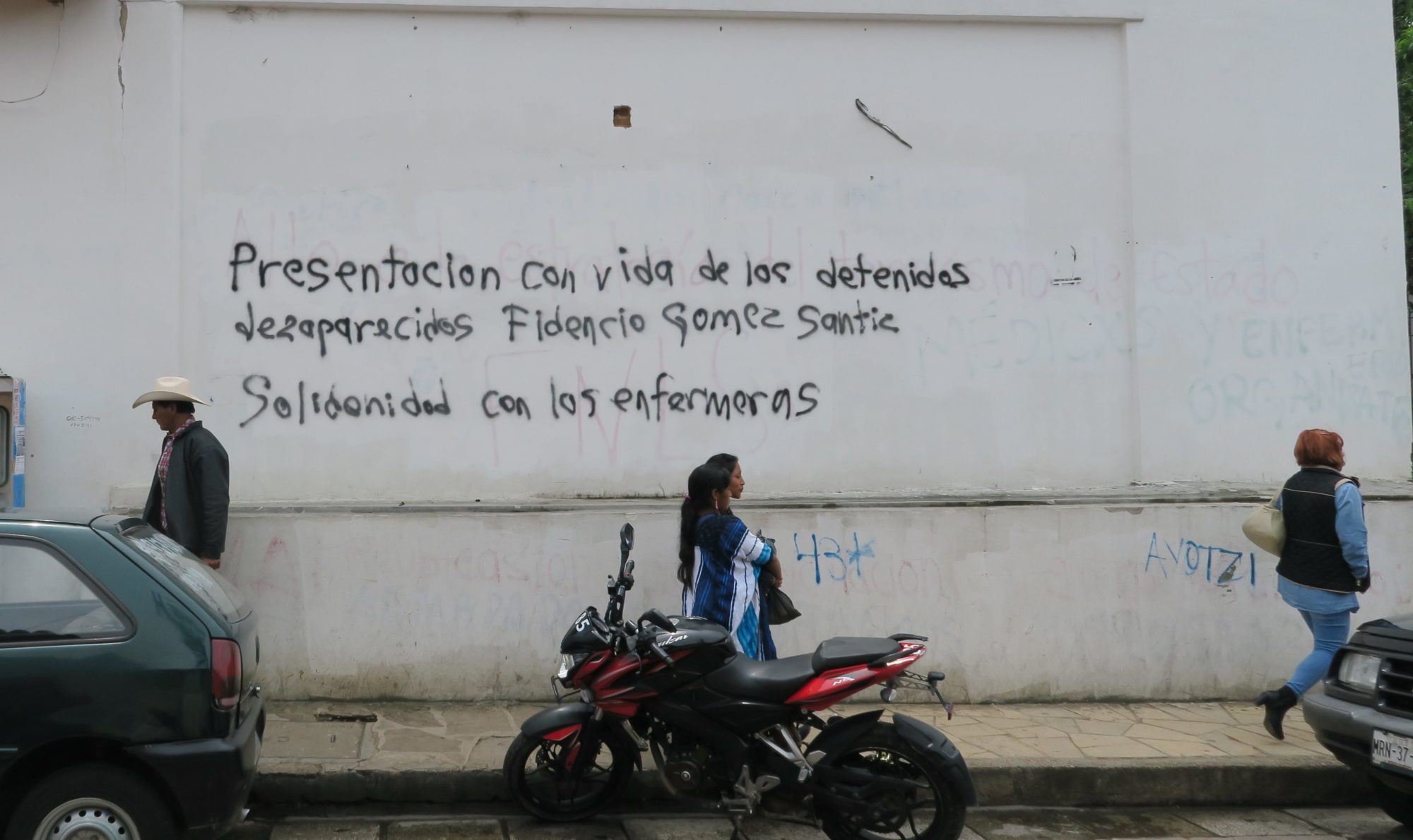 san cristobal, chiapas, grafitti