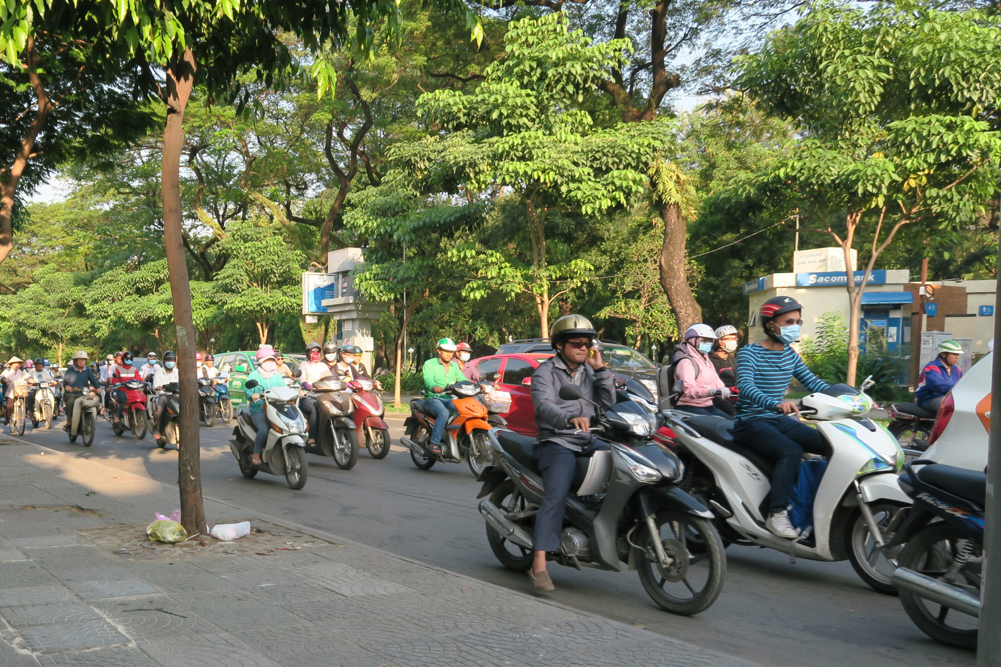 Verkehr in Saigon